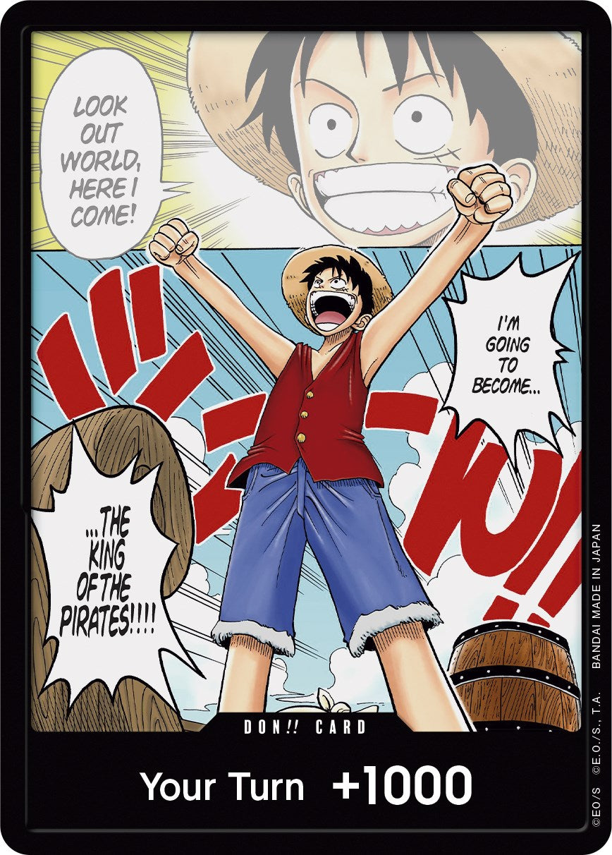 DON!! Card (Manga) (Alternate Art) - - (Romance Dawn)