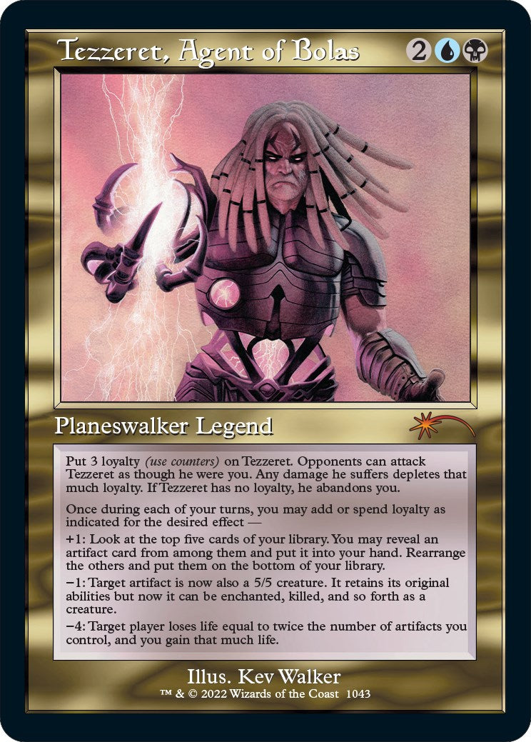 Tezzeret, Agent of Bolas (Retro Frame) - 1043 - (Secret Lair Drop Series)
