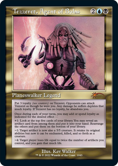 Tezzeret, Agent of Bolas (Retro Frame) - 1043 - (Secret Lair Drop Series)