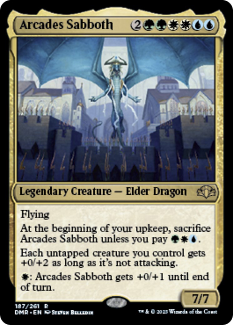 Arcades Sabboth - 187 - (Dominaria Remastered)