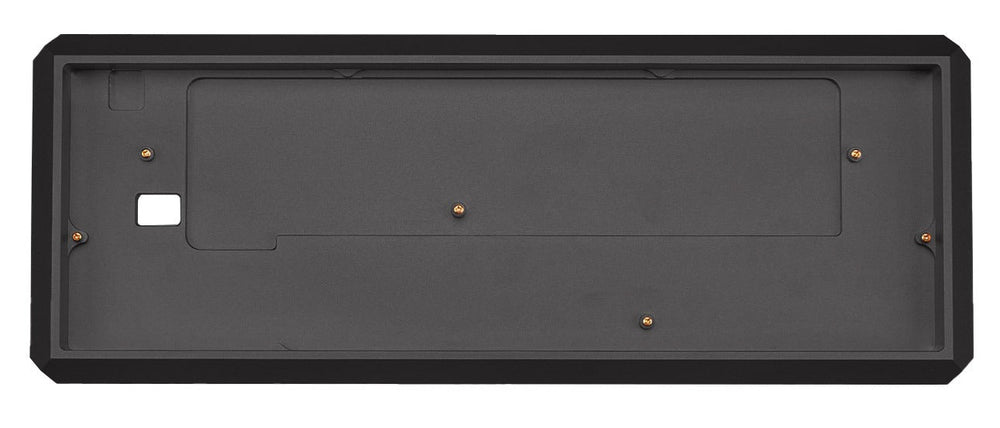KBDFans 5° 60% Anodized Aluminum Case Black