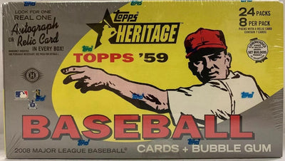 2008 Topps Heritage Hobby Box