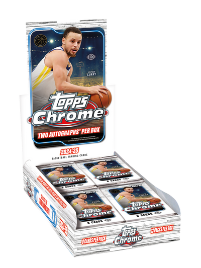 2024/25 Topps Chrome Basketball Hobby Box