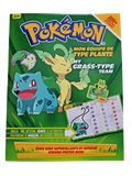 Pokemon My GRASS Type Sticker & Activity Book - EN/FR