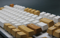 Tai-Hao Vintage Camel 129 Key OEM Profile Double Shot ABS Keycap Set