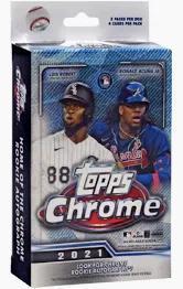 2021 Topps Chrome Baseball Hanger Pack Box