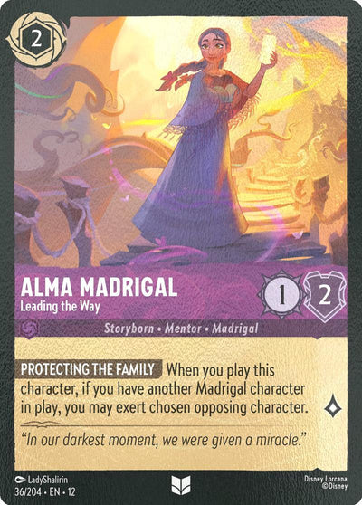 Alma Madrigal - Leading the Way - 36/204 [Wilds Unknown] [Cold Foil]