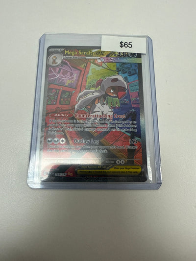 Pokemon Mega Scrafty Ex #285/217