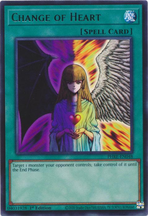 Change of Heart - PHRE-EN048 - Rare - 1st Edition