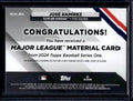 2024 Topps Series 1 Jose Ramirez #MLM-JRA Relic