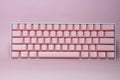 Tai-Hao Pink Love 104 Key OEM Profile Double Shot ABS Keycap Set
