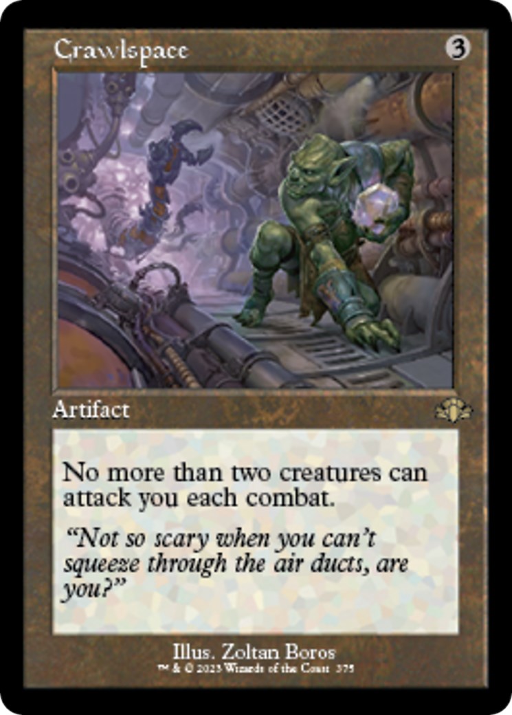 Crawlspace (Retro Frame) - 375 - (Dominaria Remastered)