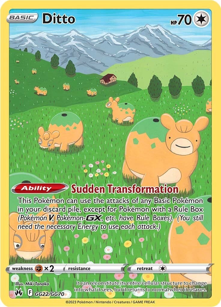 Ditto - GG22/GG70 - (SWSH: Crown Zenith: Galarian Gallery)