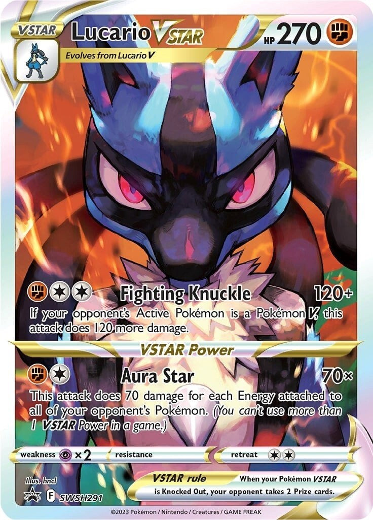 Lucario VSTAR - SWSH291 - (SWSH: Sword & Shield Promo Cards)