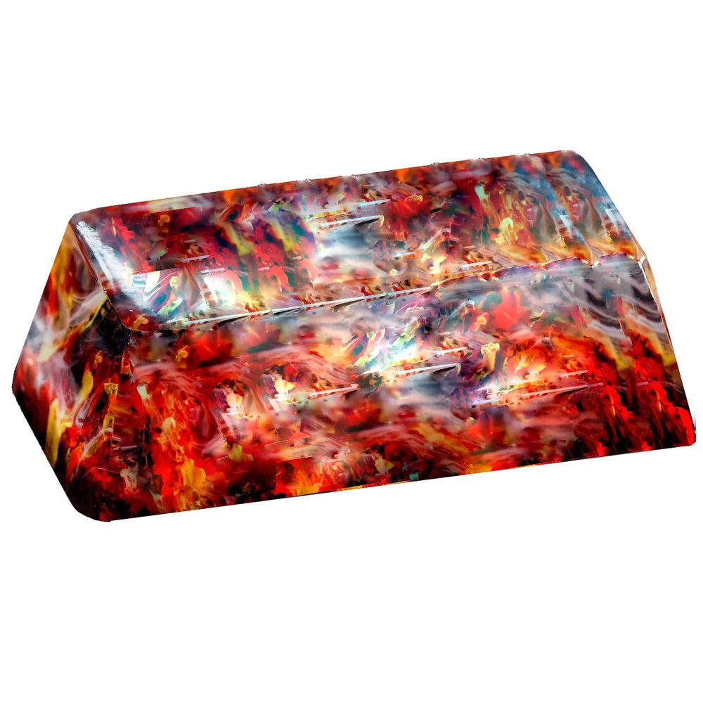 Resixteen Volcano Shift Wood & Resin 2.25u OEM Artisan Keycap