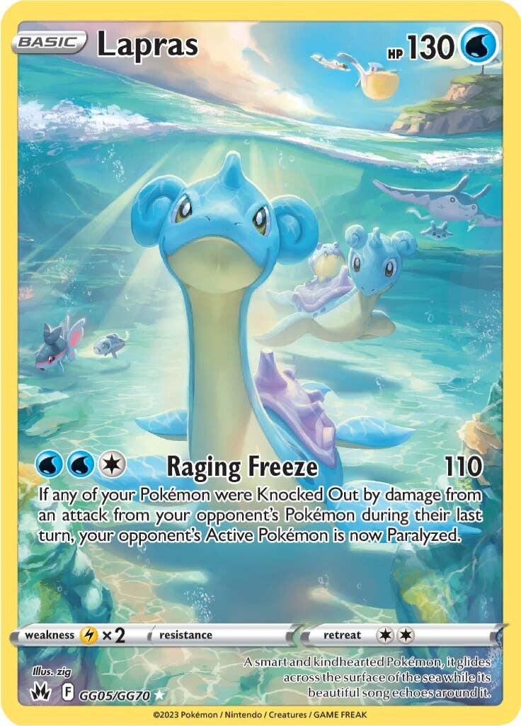 Lapras - GG05/GG70 - (SWSH: Crown Zenith: Galarian Gallery)