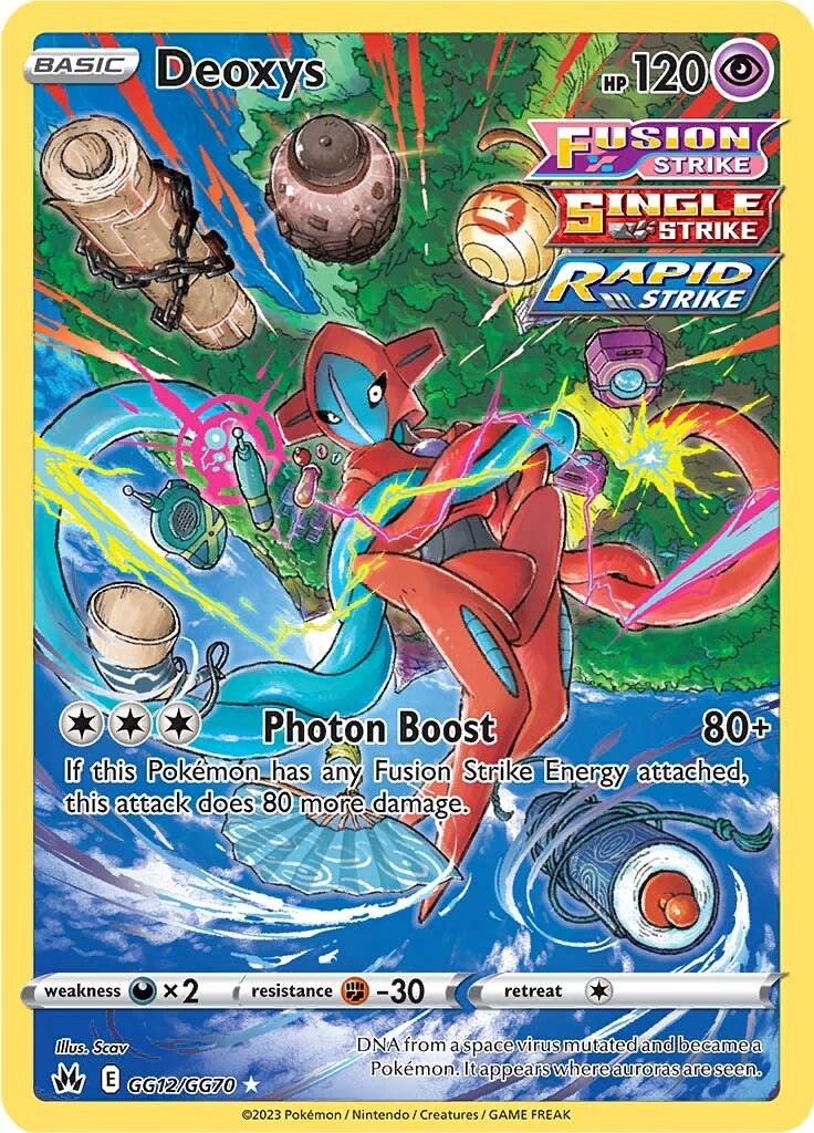 Deoxys - GG12/GG70 - (SWSH: Crown Zenith: Galarian Gallery)