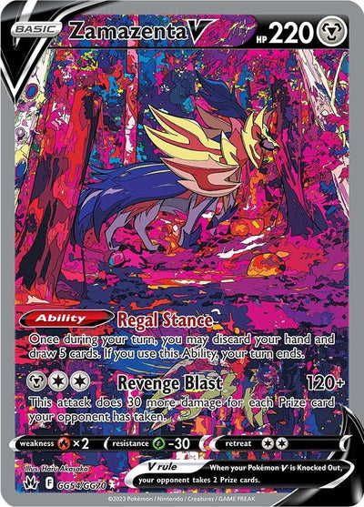 Zamazenta V - GG54/GG70 - (SWSH: Crown Zenith: Galarian Gallery)