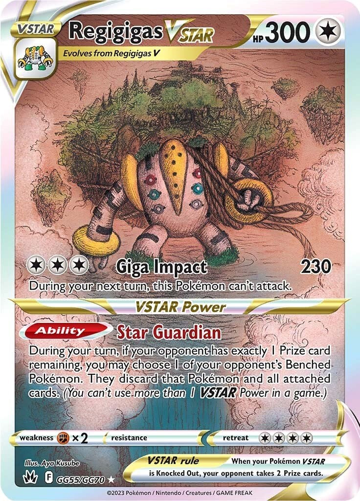 Regigigas VSTAR - GG55/GG70 - (SWSH: Crown Zenith: Galarian Gallery)
