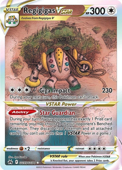 Regigigas VSTAR - GG55/GG70 - (SWSH: Crown Zenith: Galarian Gallery)