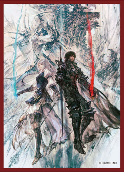 FINAL FANTASY Card Sleeves - Standard Size - 100ct - Series 3 - Fiery Heart Icy Resolve