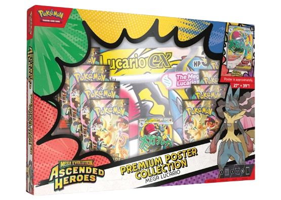 Premium Poster Mega Lucario Ascended Heroes
