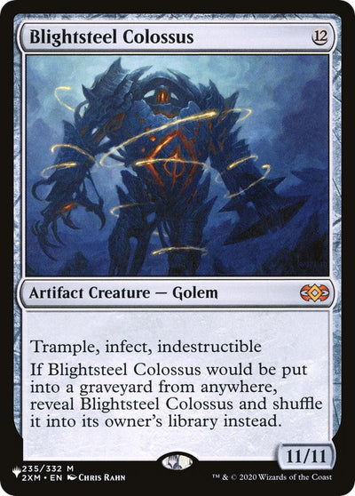 Blightsteel Colossus - 235/332 - (The List Reprints)