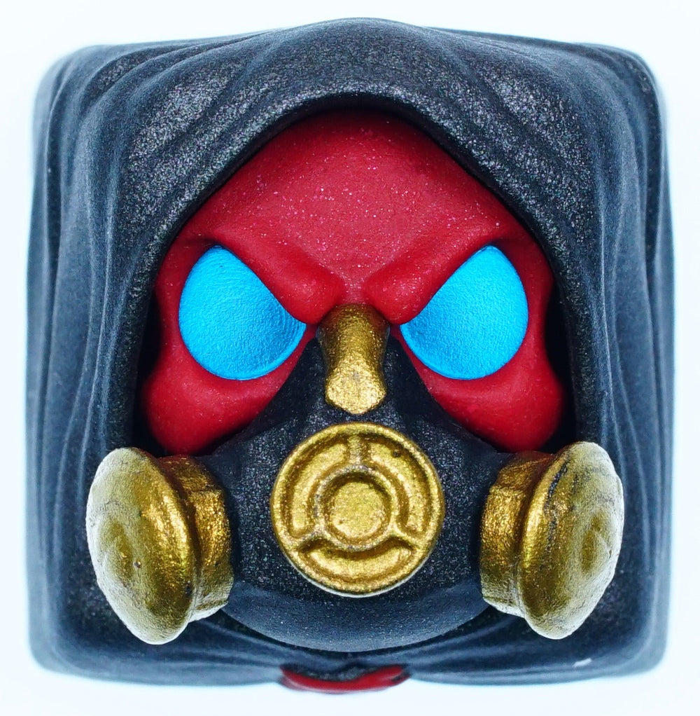 Hot Keys Project HKP Skull Face Dark Shadow Artisan Keycap