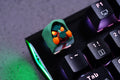 Hot Keys Project HKP Skull Face Army Green Artisan Keycap
