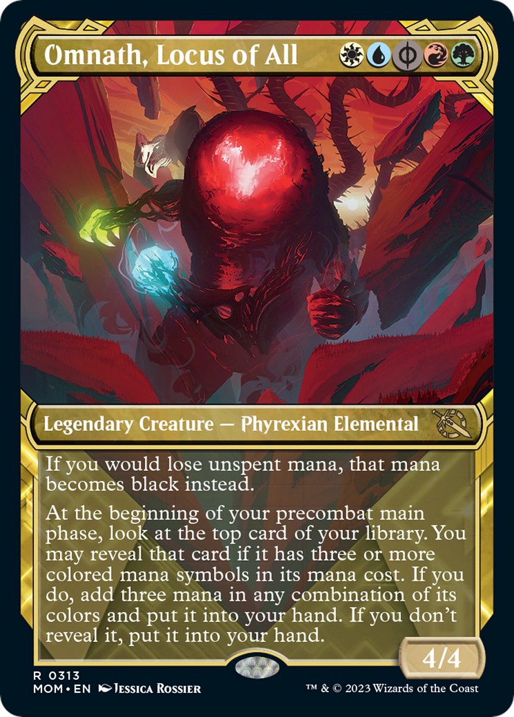 Omnath, Locus of All (Showcase) - 313 - (March of the Machine)