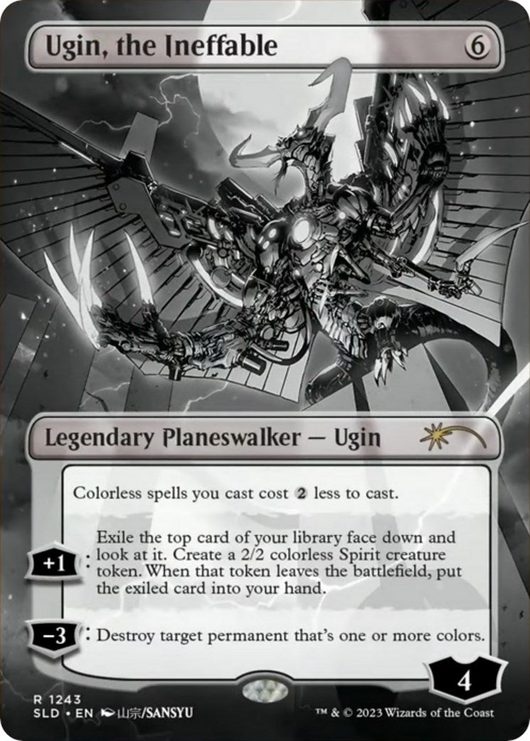 Ugin, the Ineffable (Borderless) - 1243 - (Secret Lair Drop Series)