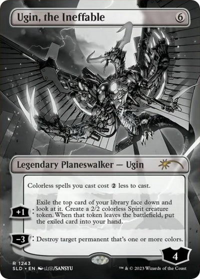 Ugin, the Ineffable (Borderless) - 1243 - (Secret Lair Drop Series)