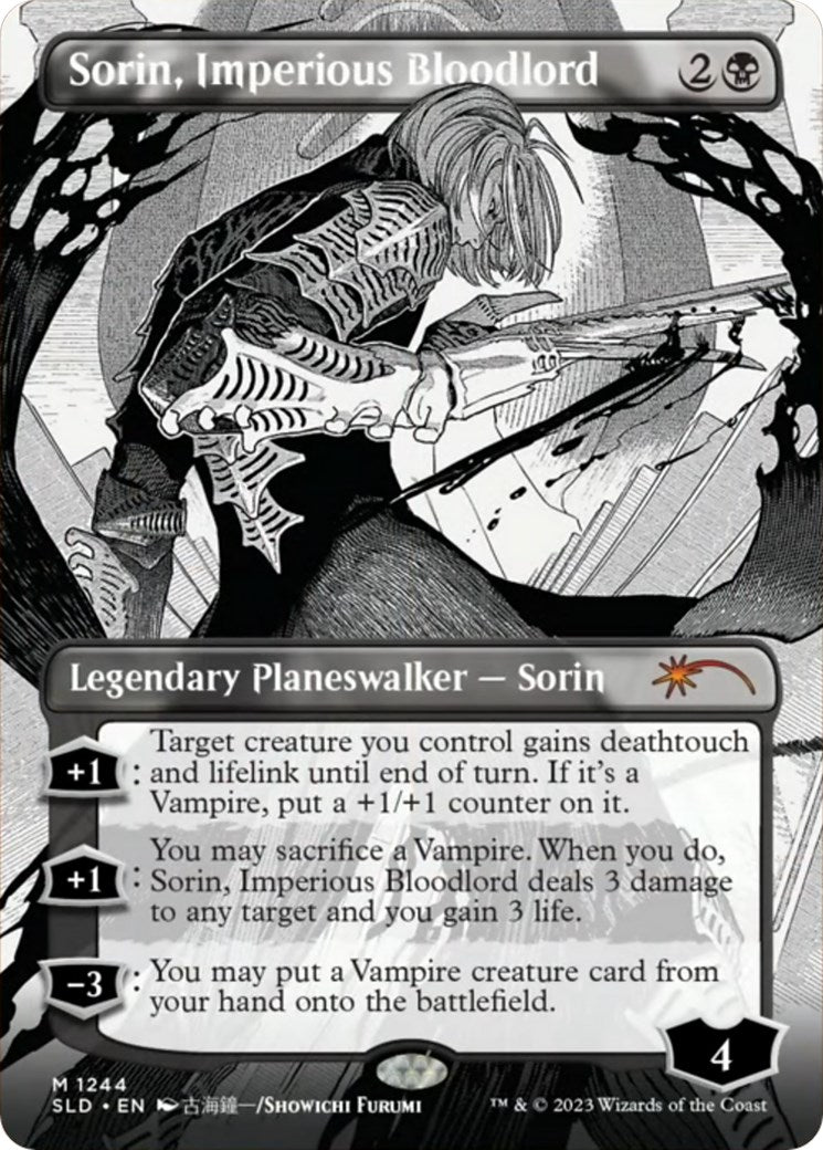 Sorin, Imperious Bloodlord (Borderless) - 1244 - (Secret Lair Drop Series)
