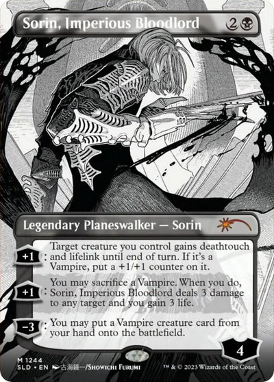Sorin, Imperious Bloodlord (Borderless) - 1244 - (Secret Lair Drop Series)
