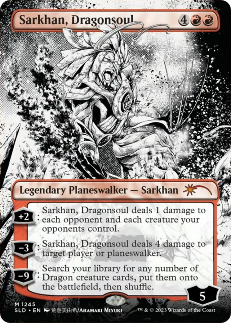 Sarkhan, Dragonsoul (Borderless) - 1245 - (Secret Lair Drop Series)