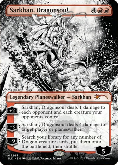 Sarkhan, Dragonsoul (Borderless) - 1245 - (Secret Lair Drop Series)