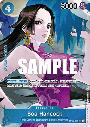 Boa Hancock (Box Topper) - OP02-059 - (Paramount War)