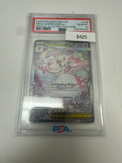 Pokemon Mega Gardevoir Ex #178/132 PSA 10