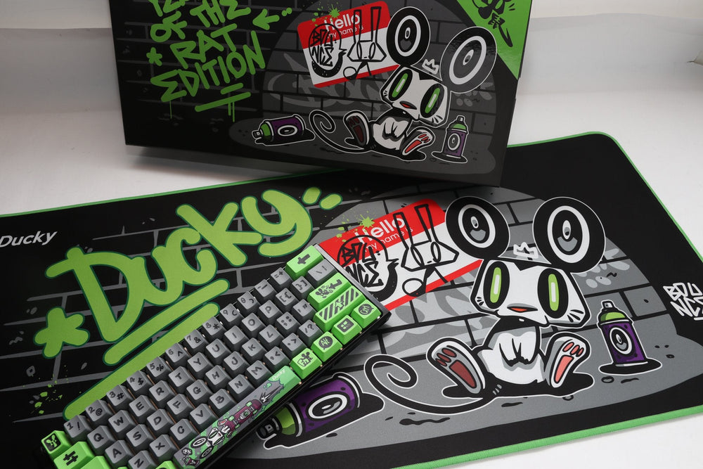 Ducky Year of the Rat RGB LED 60% Dye Sub PBT Mechanical Keyboard