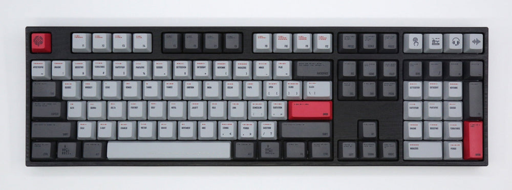 Varmilo Morse Code 108 Key Dye Sub PBT Keycap Set
