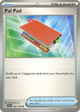 Pal Pad 182 Sv01 Scarlet Violet