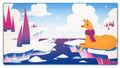MK Frozen Llama 3XL Desk Mat