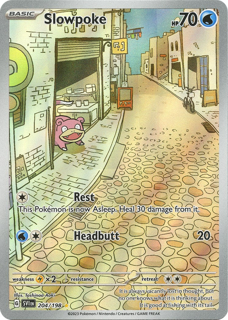 Slowpoke - 204/198 - 204/198 - (SV01: Scarlet & Violet Base Set)