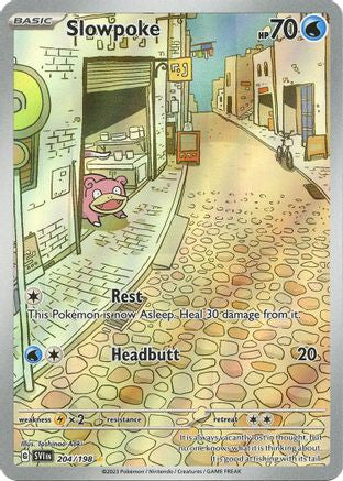 Slowpoke 204 198 204 Sv01 Scarlet Violet Holofoil