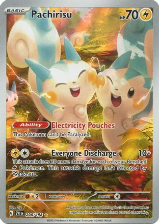 Pachirisu 208 198 208 Sv01 Scarlet Violet Holofoil