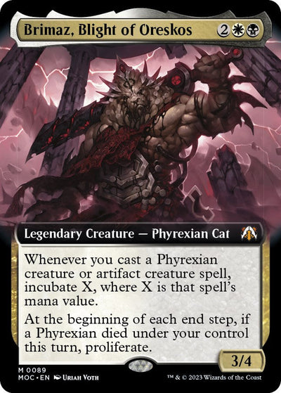Brimaz, Blight of Oreskos (Extended Art) - 89 - (Commander: March of the Machine)