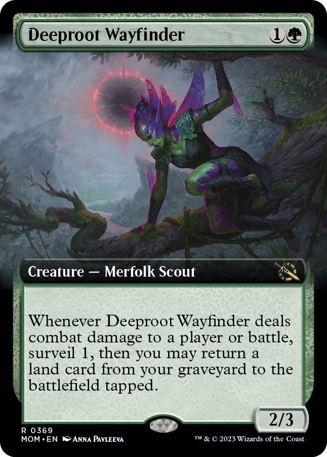 Deeproot Wayfinder (Extended Art) - 369 - (March of the Machine)