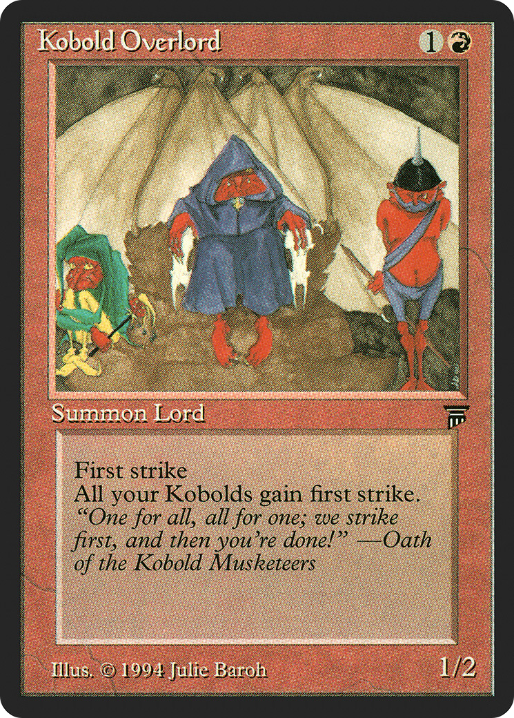 Kobold Overlord (LEG-155) - Legends