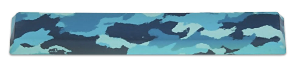 Ji Zun Teal Camo OEM Profile Dye Sub PBT Spacebar
