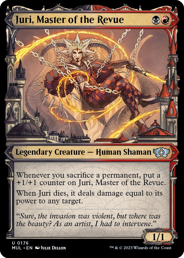 Juri, Master of the Revue (Halo Foil) - 176 - (March of the Machine: Multiverse Legends)